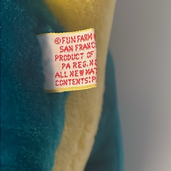 Puff the Magic Dragon 1987 plush - Picture 5 of 8